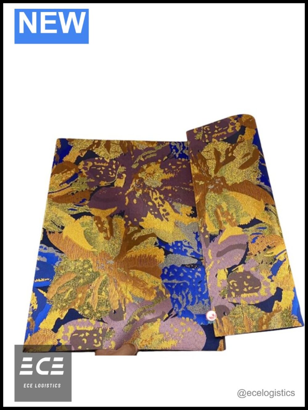 Sego Headtie Swiss 3D Gele Polyester Headwrap Set for Wedding Party Nigerian